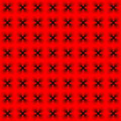 seamless pattern circle red and black