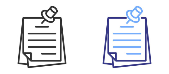 Sticky note icon color