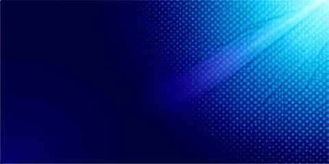 Obraz premium Abstract blue background with flowing light lines and grid patterns creating a digital tech texture