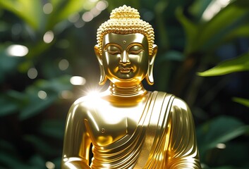 黄金の仏像