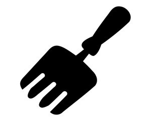 Construction tools black silhouette vector