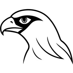eagle head vector