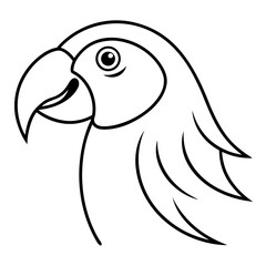 funny parrot cartoon