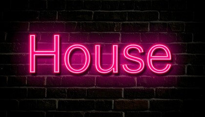 Obraz premium Pink neon 