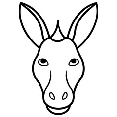 donkey cartoon illustration