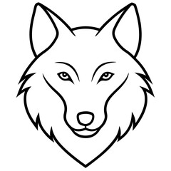 wolf head icon