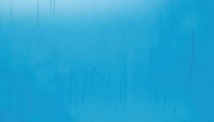 Subtle blue background with moisture droplets and streaks running downwards for textured creative applications and abstract designs
