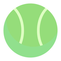 Tennis Ball Vector icon