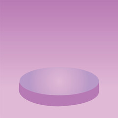 Abstract background gradient wall in empty room template , interior background products display