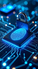 Secure digital fingerprint on circuit board