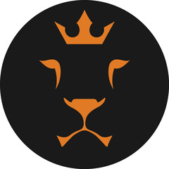 lion head vector