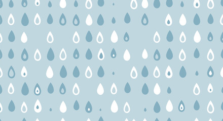 Soft blue raindrop pattern