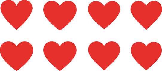 Red hearts pattern love romance valentine s day