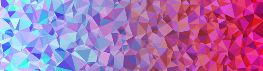 Abstract delaunay voronoi trianglify polygon gradient background illustration.