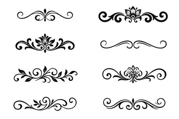 set of decorative elements for design