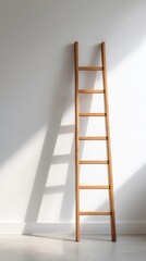 ladder to the wall