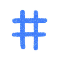 かわいい音符のカラフルイラスト