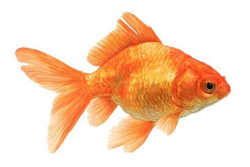 Goldfish illustration	