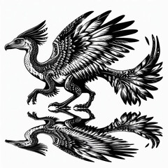 Archaeopteryx Feather Logo