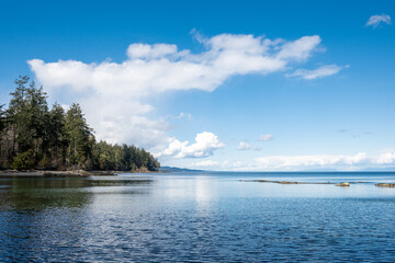 beautiful ocean and sky