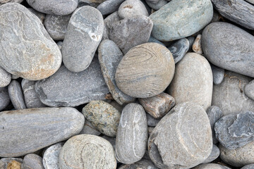 background of stones and pebbles 