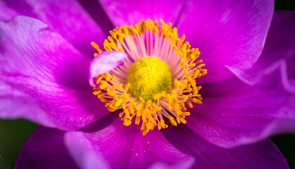 Close-up of vibrant purple flower (2)