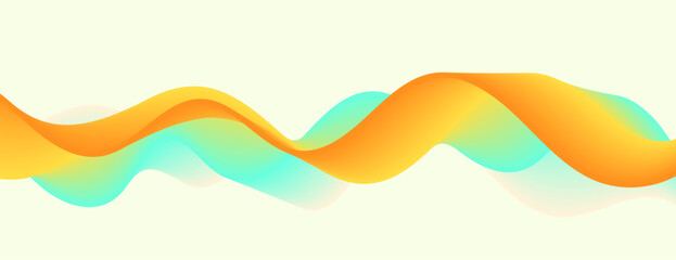 abstract colorful wavy flowing texture backdrop design