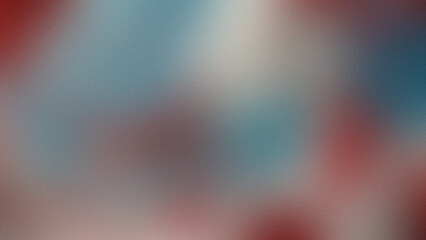 Abstract watercolor wash with soft blending of blue red and white