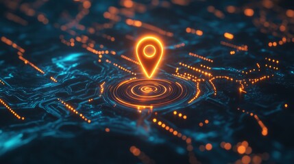 This innovative and futuristic cyberspace technology incorporates a location pin feature caters engineers, visionary businessmen, and skilled programmers navigating through the expansive digital world