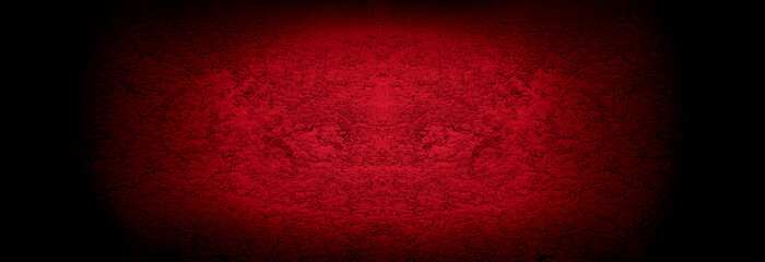 Old wall texture cement black red  background abstract dark color design are light with white gradient background.