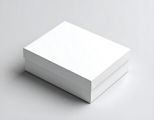 Fototapeta premium white box on white background