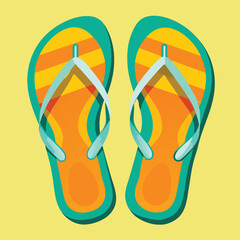 flip flop vector