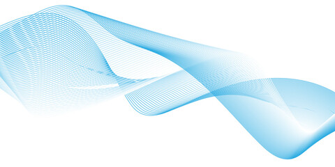 Glowing waveform frequency futuristic energy sound waves technology concept background. Abstract background wave line in vector business texture. Pattern line blend curve flow futuristic background.	