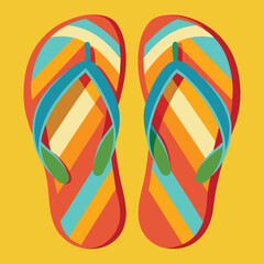 flip flop vector