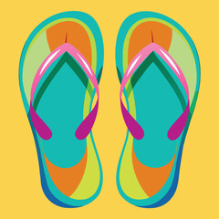 flip flop vector