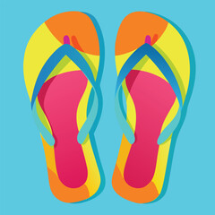 flip flop vector
