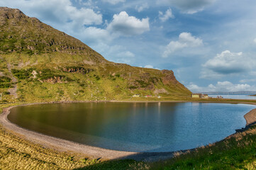 Sarnes is a town located on the coast of Norway, near Honningsvag