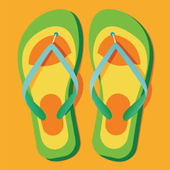 flip flop vector
