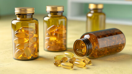 Confident young woman architect reviewing blueprints in modern sunlit office space