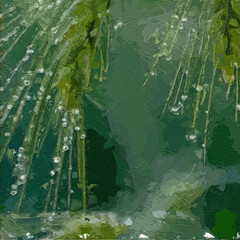 Various oil paintings, flowers, swans, fish scenery, roses, peonies, lakes, strawberries, chrysanthemums, forests, birds, mountains, waters, plum blossoms, waterfalls