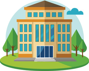 Hot Air Balloon Flying Over Canyon