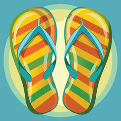 flip flop vector