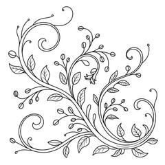 abstract floral background