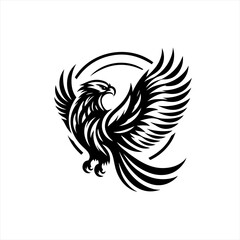 Phoenix bird illustration
