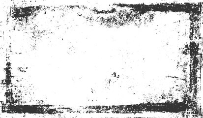 Abstract dirty or aging film frame. Dust Vintage border texture. Old overlays effect for film transparent background