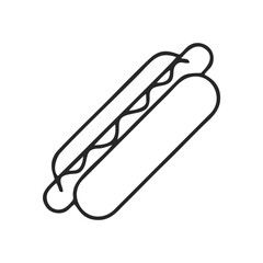 vector illustration of a sandwich