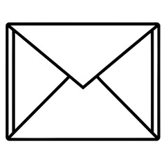 Simple Letter Envelope Icon