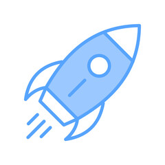 Startup Blue Icon