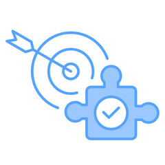 Solution Blue Icon