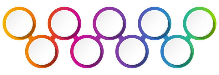 Infographic design with icons and 9 options or steps. Infographics business concept for info graphics